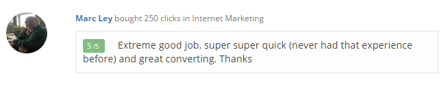 Marc Ley - Extreme good job, super super quick (never had that experience before) and great converting. Thanks